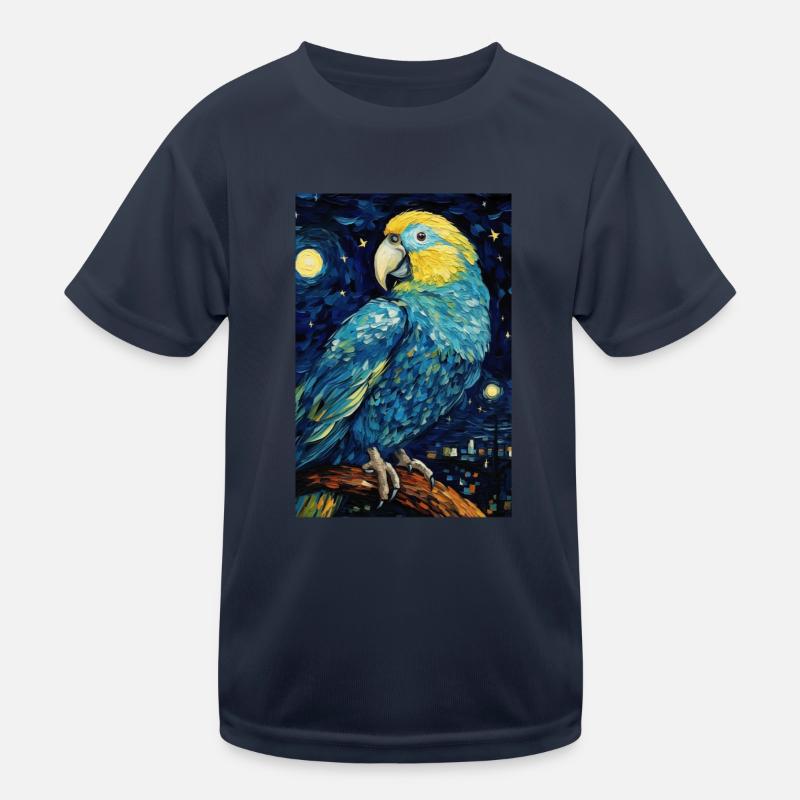 Papagei Kinder Funktions-T-Shirt