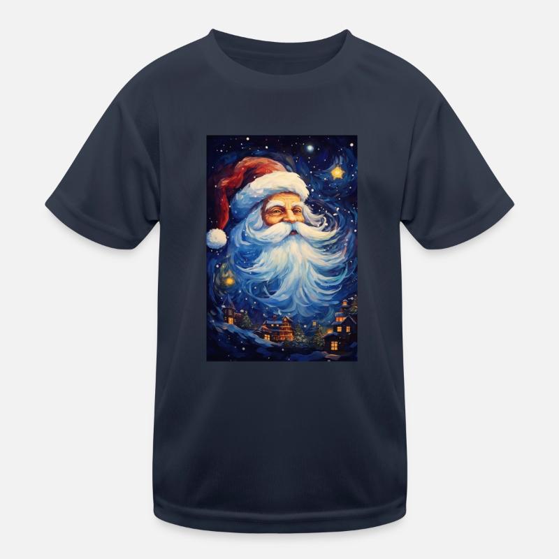 Santa Claus Kids Functional T-Shirt