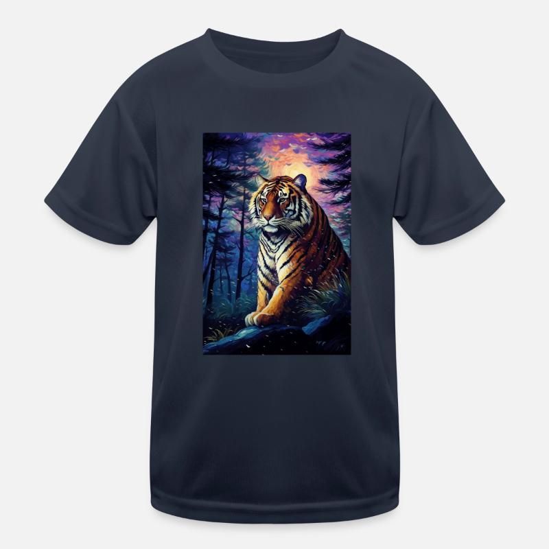 Tiger Kids Functional T-Shirt