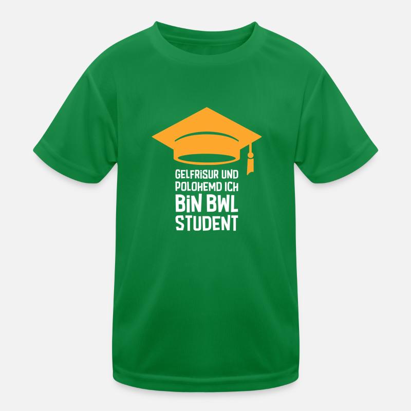 BWL Student Abschluss Bachelor Geschenk Kinder Funktions-T-Shirt