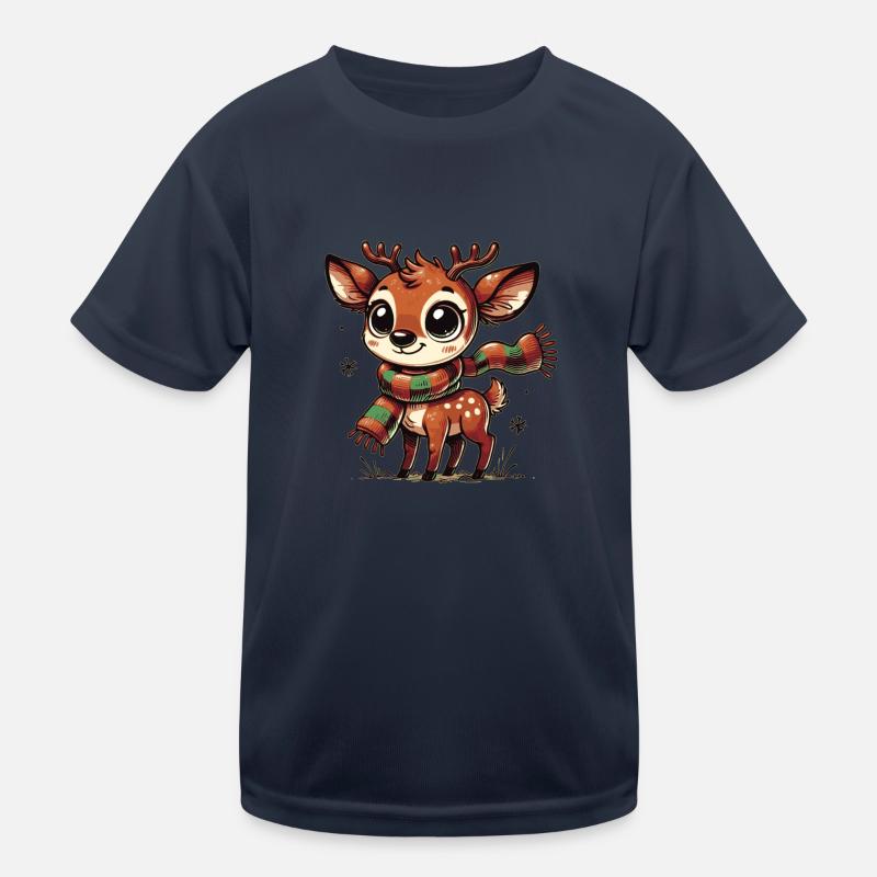 Baby Deer Kids Functional T-Shirt