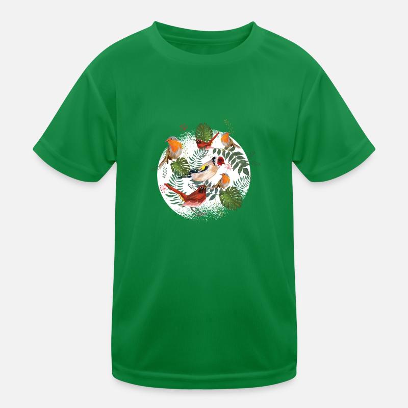 Oiseaux dans la forêt T-shirt sport Enfant