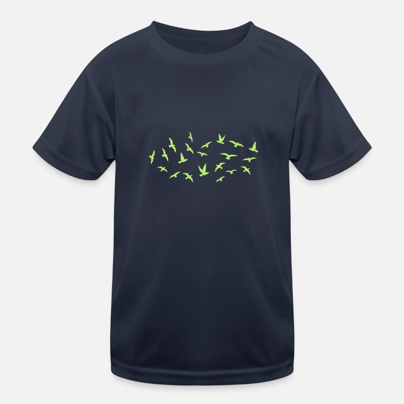 Birds Kids Functional T-Shirt