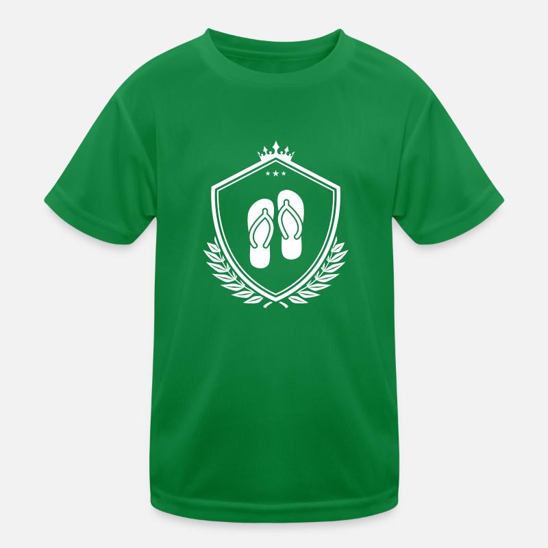 Flip-flops icon Kids Functional T-Shirt