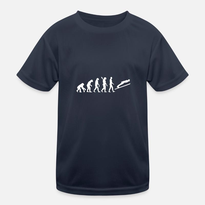 Évolution Saut à ski T-shirt sport Enfant