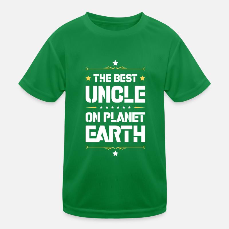 Bester Onkel Spruch Kinder Funktions-T-Shirt
