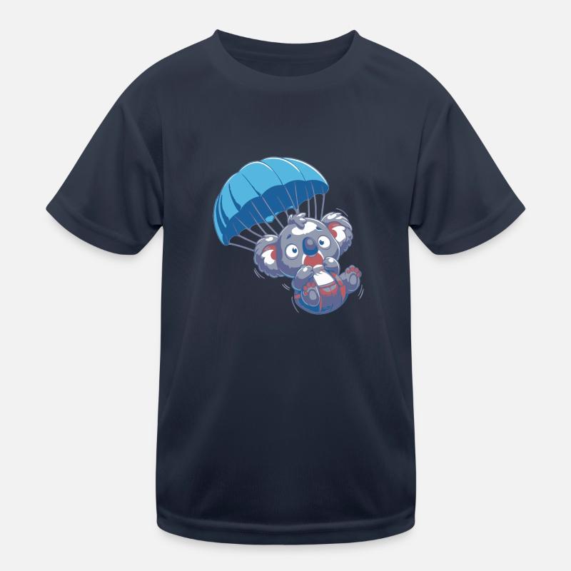 Scared Koala Kids Functional T-Shirt