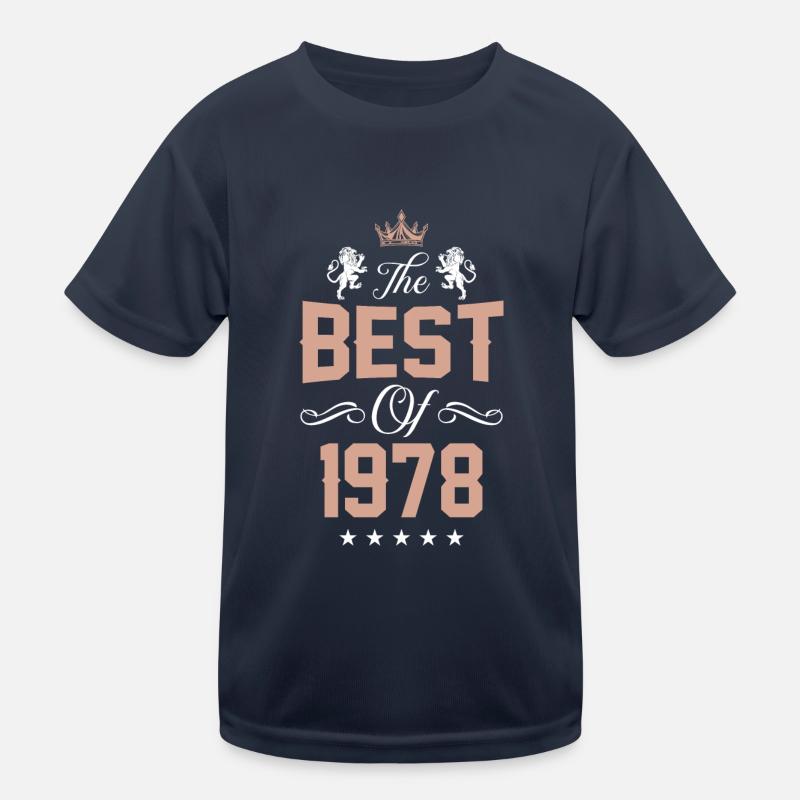 Le meilleur de 1978 T-shirt sport Enfant