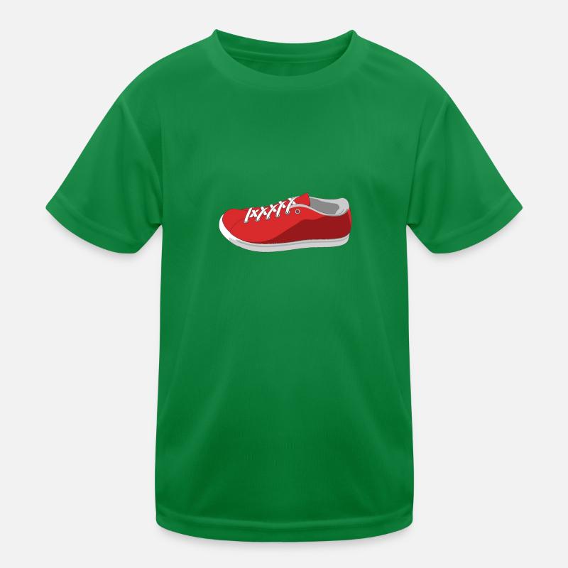 Shoe Rendering Kids Functional T-Shirt