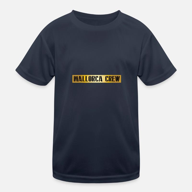 Majorque Équipage T-shirt sport Enfant