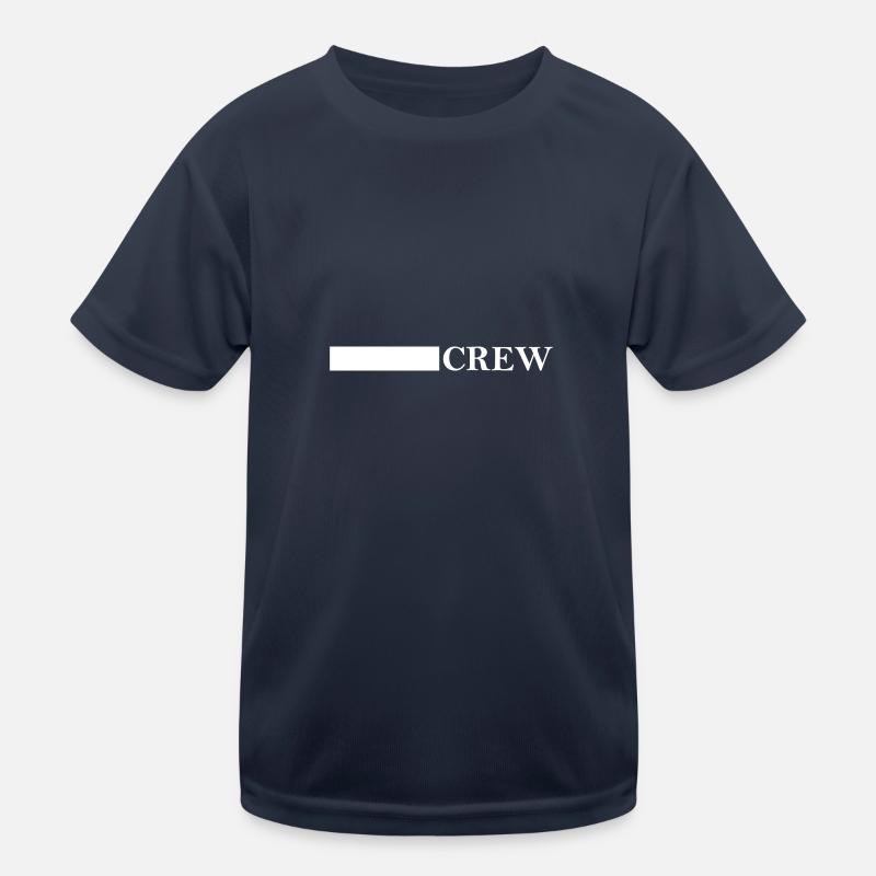 Conception de l’équipage T-shirt sport Enfant