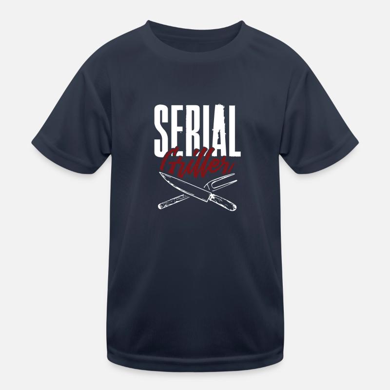 serial griller Kinder Funktions-T-Shirt