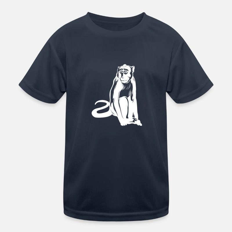 Monkey Monkey Animal Kids Functional T-Shirt