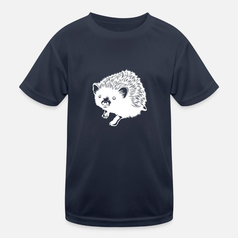 Silhouette d’animal hérisson T-shirt sport Enfant
