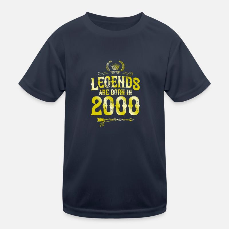 2000 légendes nées en T-shirt sport Enfant
