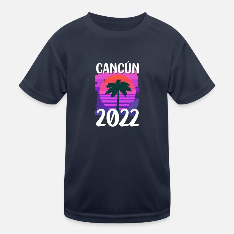 Cancun 2022 Kinder Funktions-T-Shirt