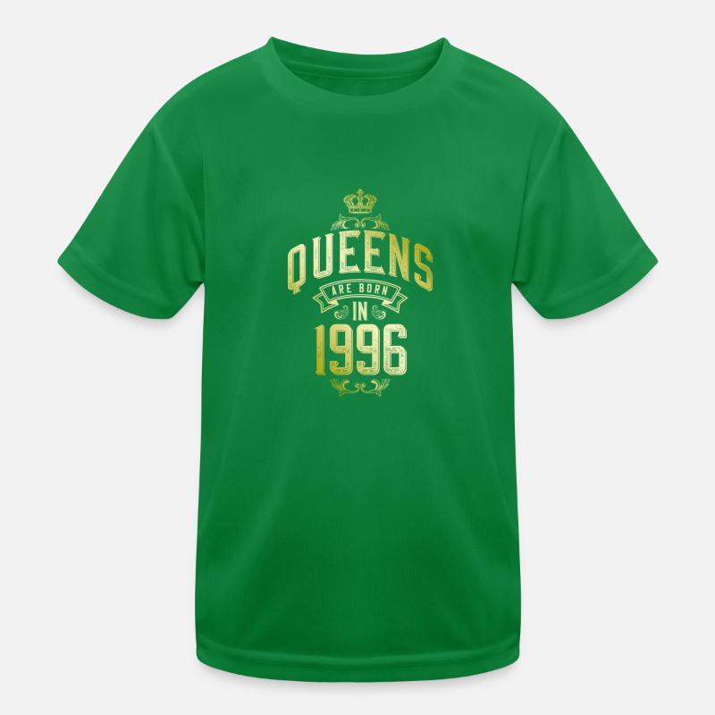 Queens born in 1996 Kids Functional T-Shirt