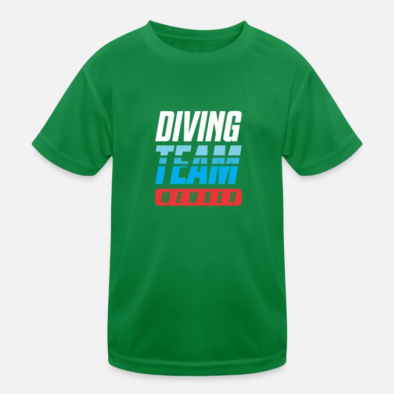 Équipe de plongée T-shirt sport Enfant