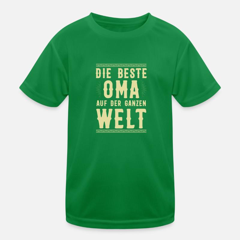 Meilleure grand-mère du monde T-shirt sport Enfant