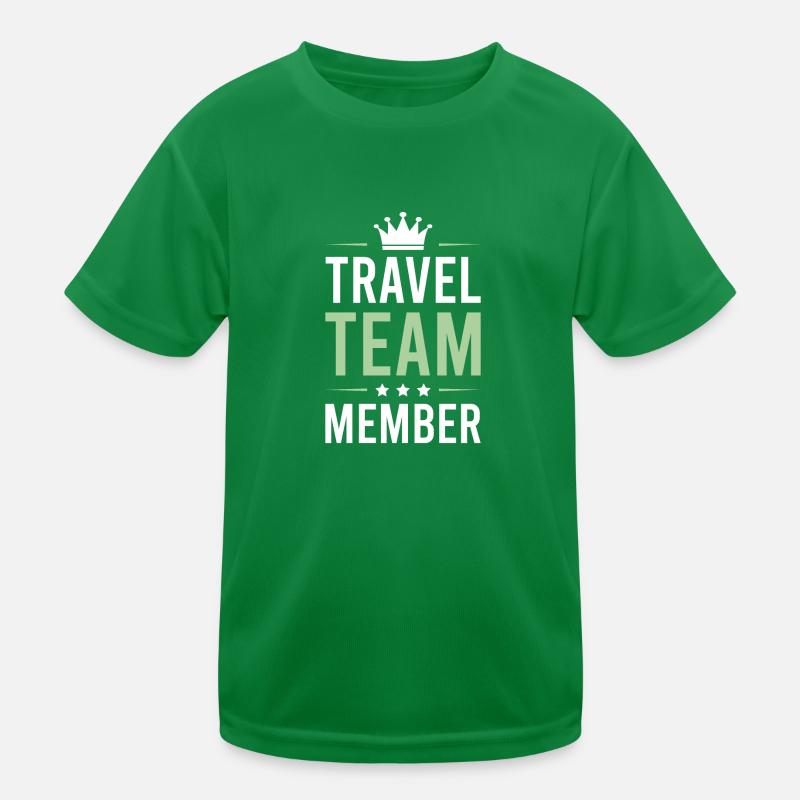 Équipe de voyage T-shirt sport Enfant