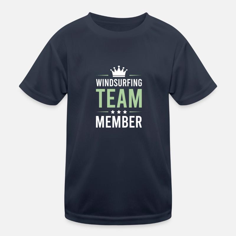 Windsurfing Team Kinder Funktions-T-Shirt