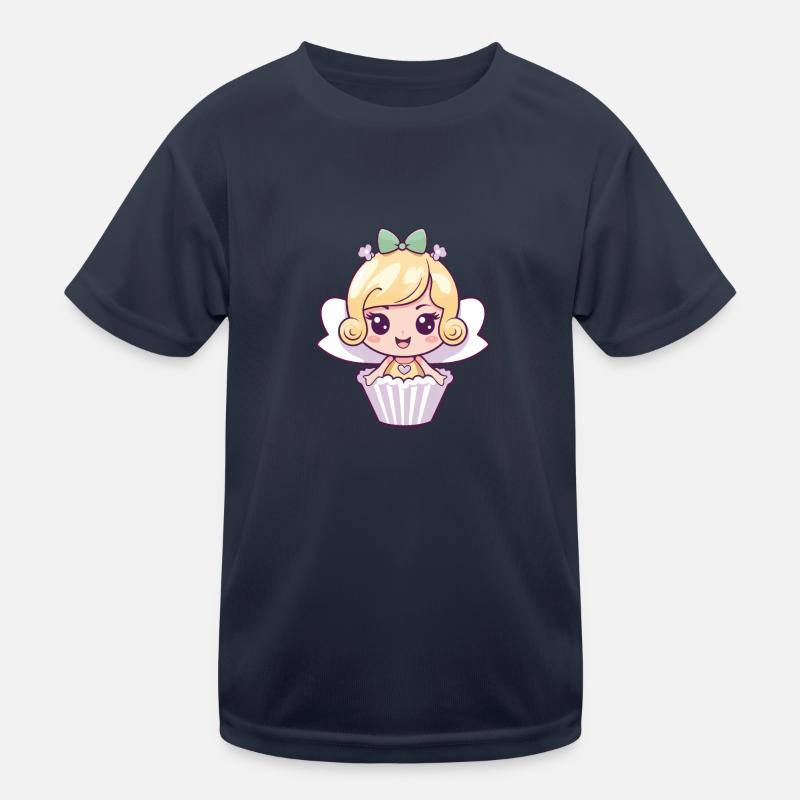 Gâteau de fée à dos T-shirt sport Enfant