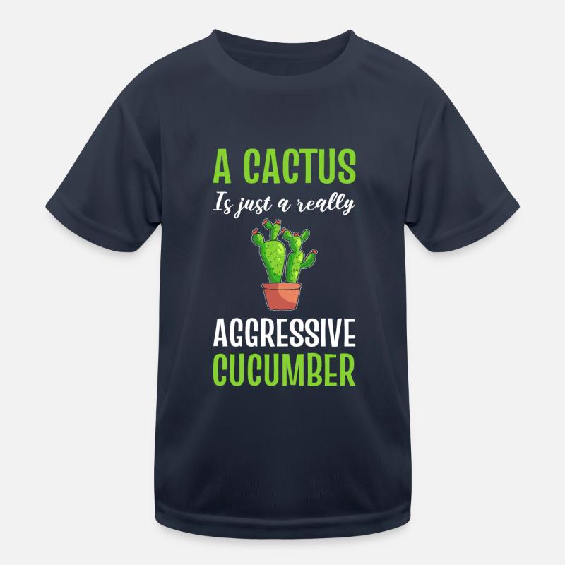 Amateurs de cactus et de cactus concombre T-shirt sport Enfant