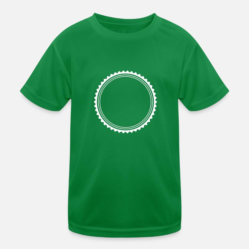 kreis emblem Kinder Funktions-T-Shirt