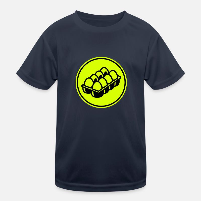 Eggs symbol Kids Functional T-Shirt