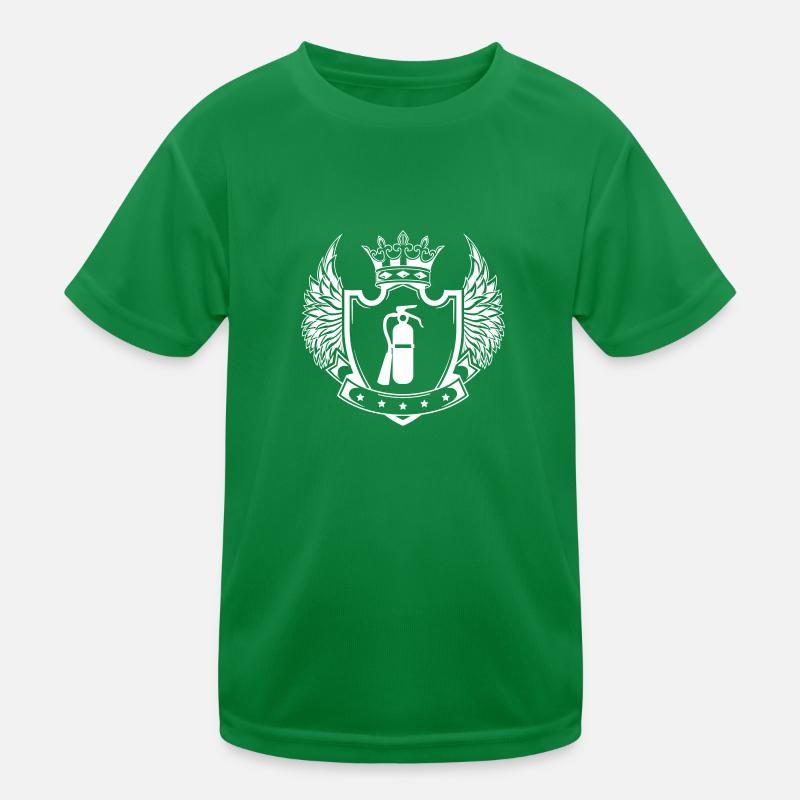 Bouclier extincteur T-shirt sport Enfant