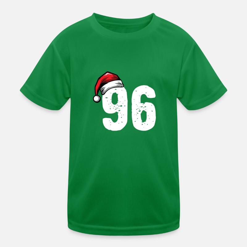 96 Numéro Noël T-shirt sport Enfant