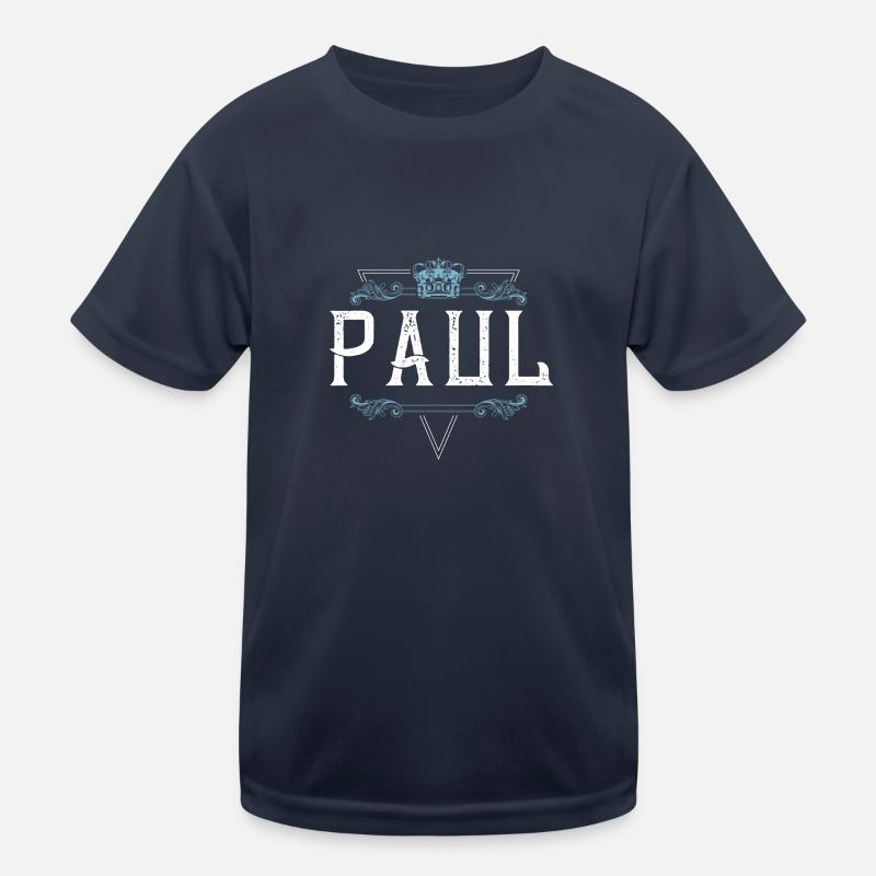 Paul Kinder Funktions-T-Shirt