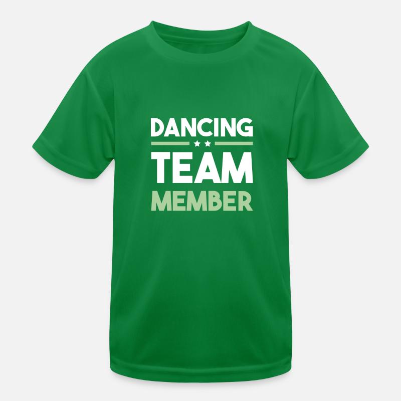 Dancing Team Kids Functional T-Shirt