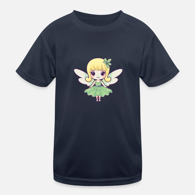 Fée Bande Dessinée Mignon T-shirt sport Enfant