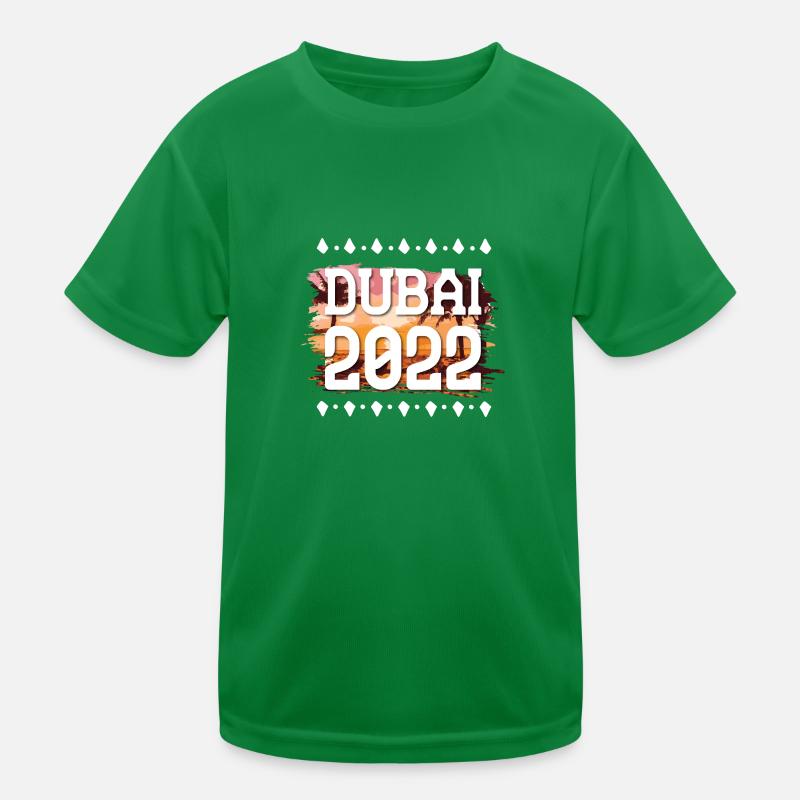 Dubai 2022 Kids Functional T-Shirt