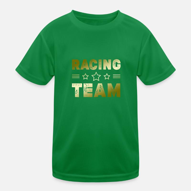 Équipe de course T-shirt sport Enfant