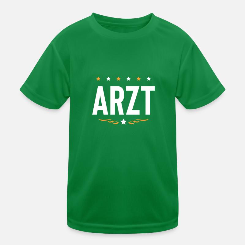 Arzt Beruf Kinder Funktions-T-Shirt