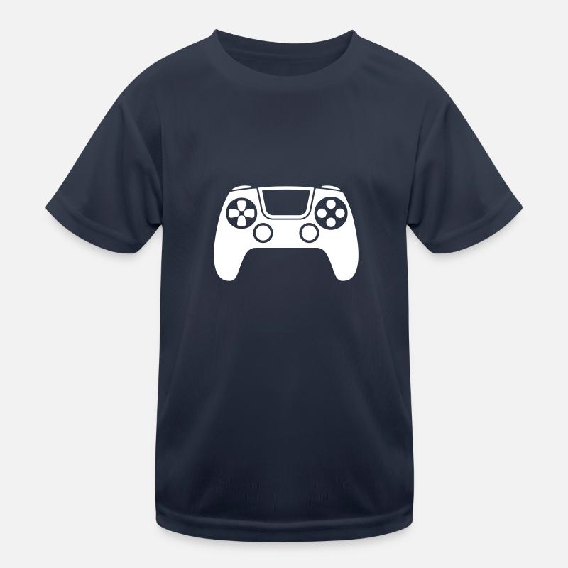 Gamepad Symbol Controller Kinder Funktions-T-Shirt