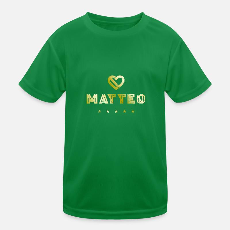 Matteo Herz T-shirt sport Enfant