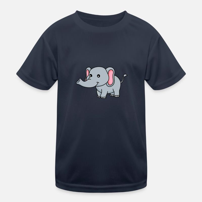 Elephant Comic Kids Functional T-Shirt