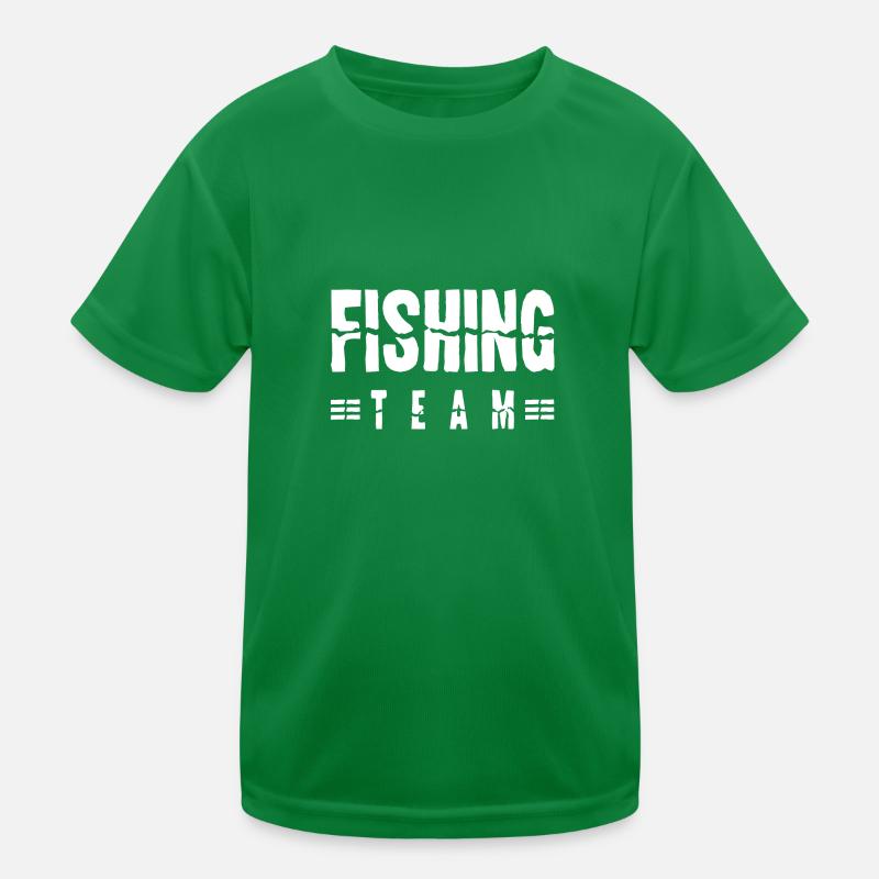 Équipe de pêche T-shirt sport Enfant
