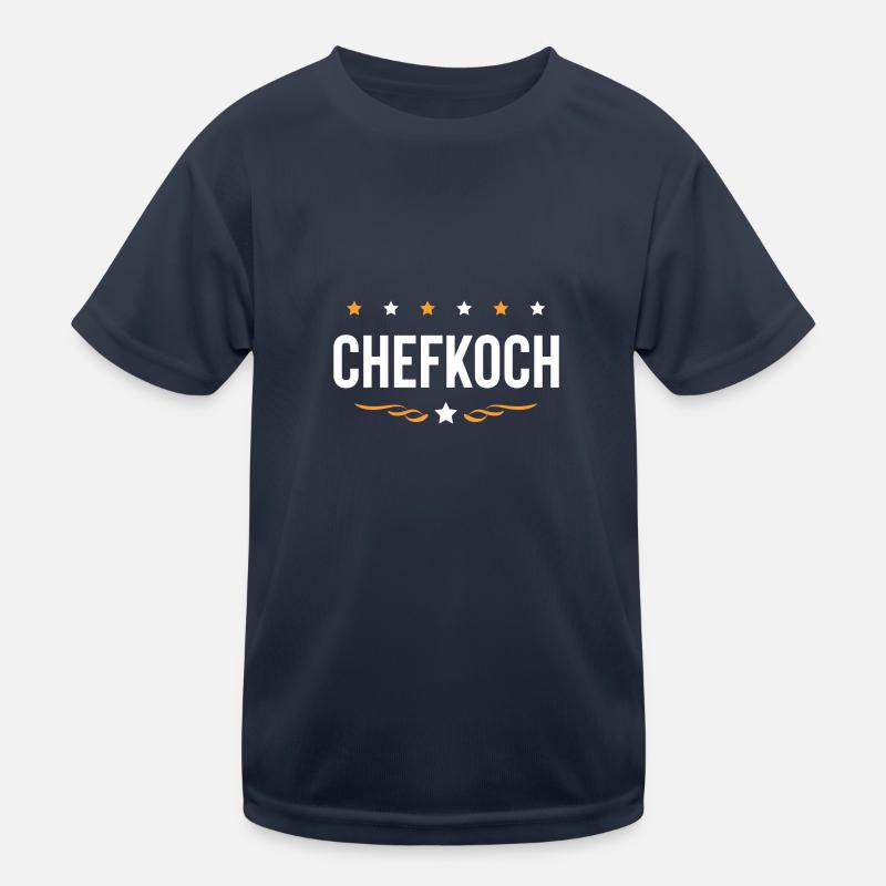 Chefkoch Kochen Kinder Funktions-T-Shirt