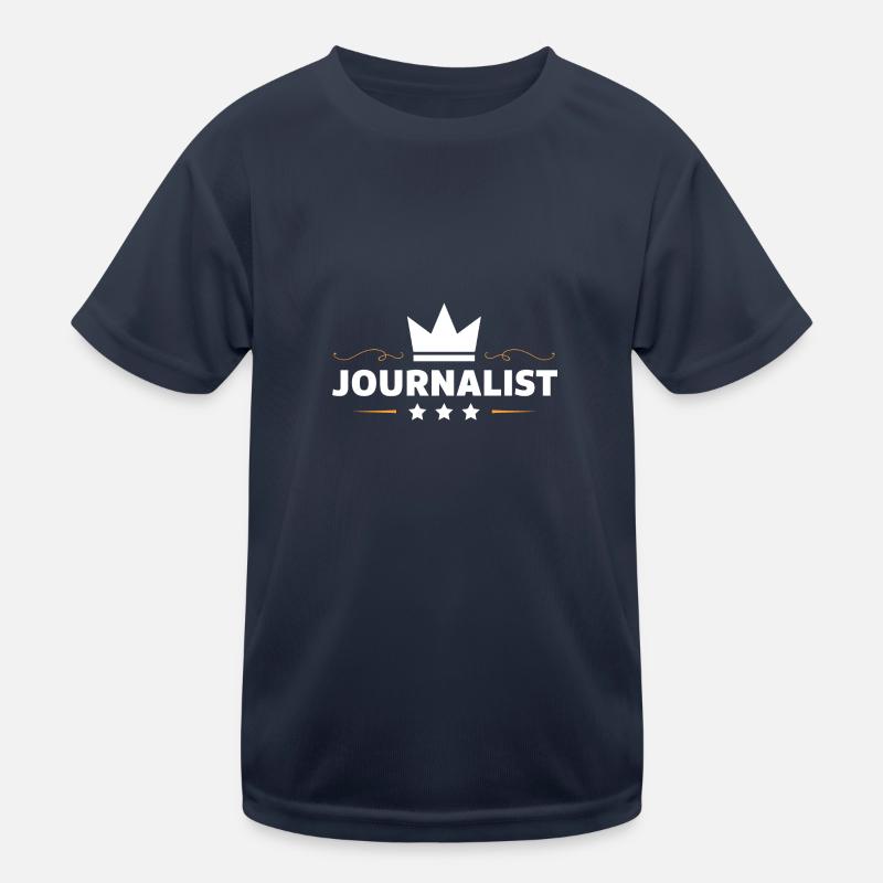 Journalist Beruf Kinder Funktions-T-Shirt