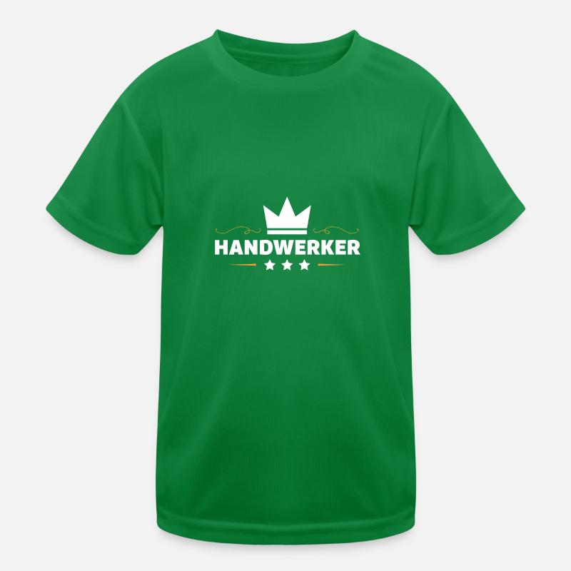 Handwerker Beruf Kinder Funktions-T-Shirt