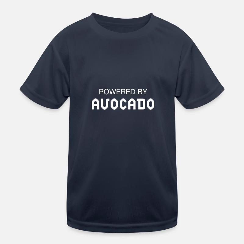 Powered By Avocado Kinder Funktions-T-Shirt