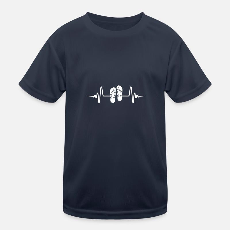 Badelatschen Puls Kinder Funktions-T-Shirt