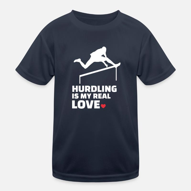 J’aime les obstacles T-shirt sport Enfant