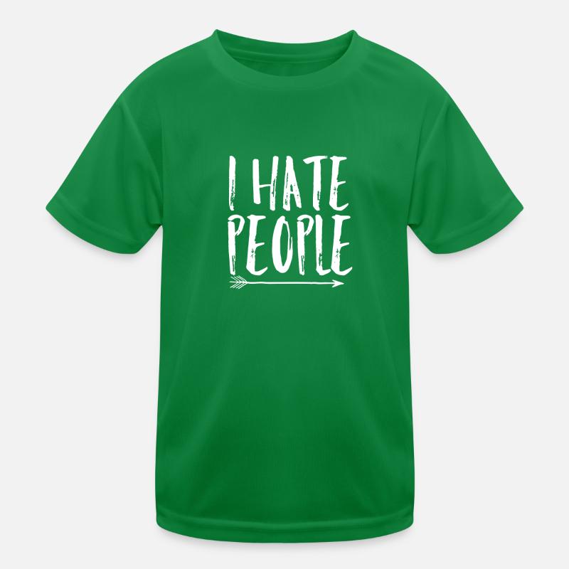 I hate people Kids Functional T-Shirt