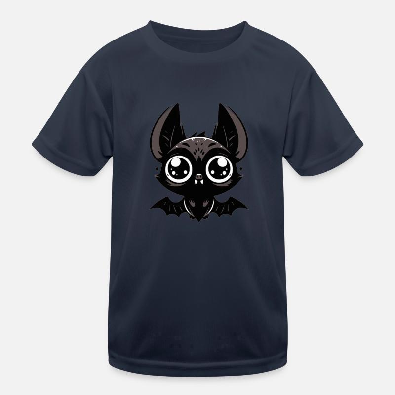Fledermaus Kinder Funktions-T-Shirt