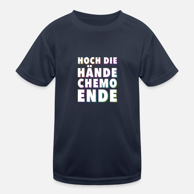 Chemo Krebstherapie Krebs Geschenk Kinder Funktions-T-Shirt